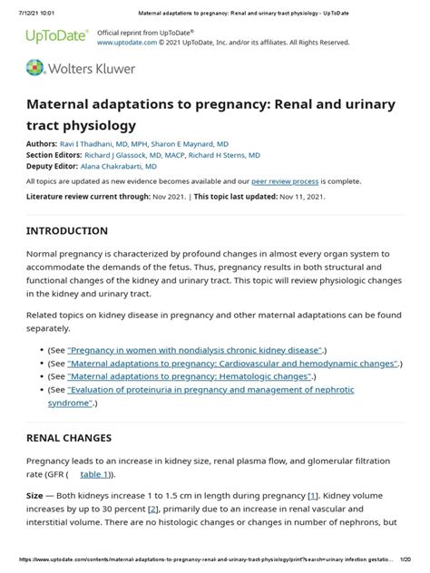 uti pregnancy uptodate.